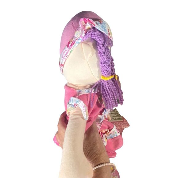 Playmaker Toys Purple Hair Lollipop Doll 20" Soft Plush Doll NWOT Ages 3 & UP - Picture 5 of 9
